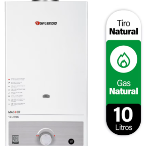 Calefón Splendid 10 litros Tiro Natural Gas Natural Instalado