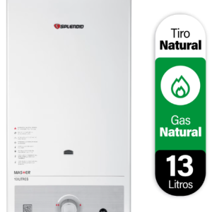 Calefón Splendid 13 litros Tiro Natural Gas Natural Instalado